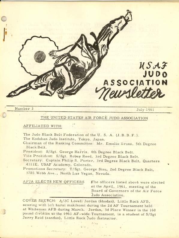07/61 USAF Judo Association Newsletter